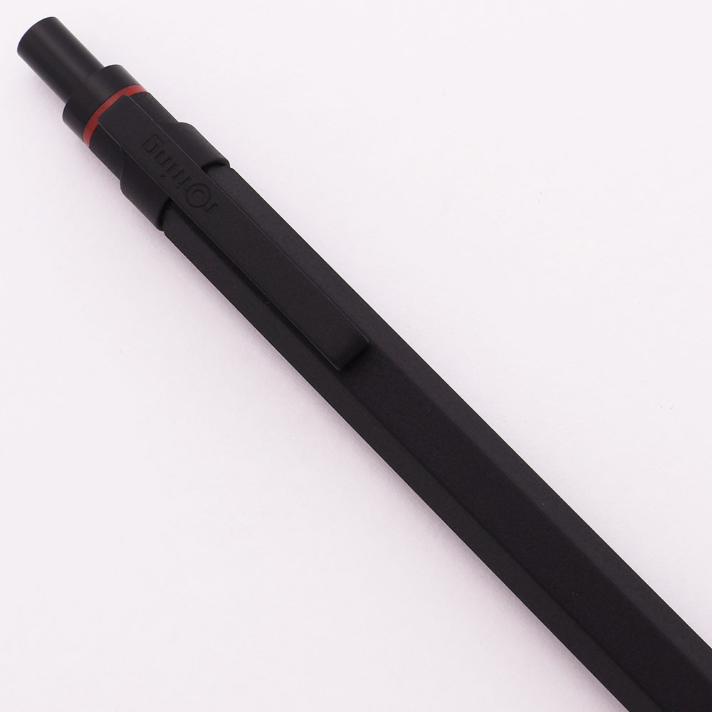 Rotring 600 Newton Ballpoint Pen (1990s) - Black Matte Finish